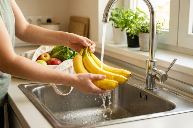 Why You Should Wash Bananas the Second You Get Home